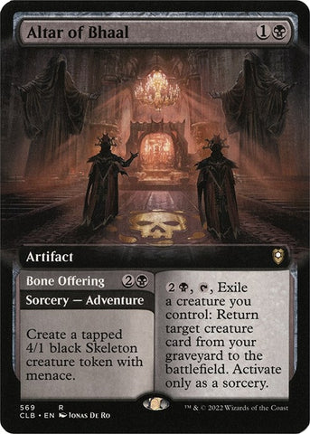 Image for Altar of Bhaal (Extended Art) (569) [Commander Legends: Battle for Baldur's Gate]