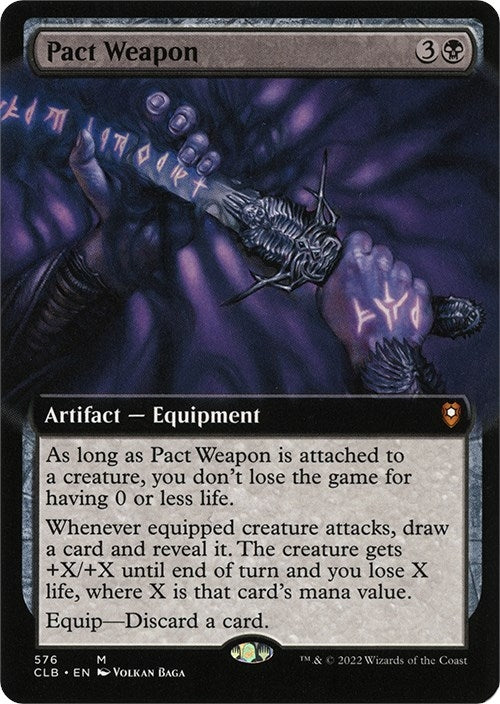 Image for Pact Weapon (Extended Art) (576) [Commander Legends: Battle for Baldur's Gate]