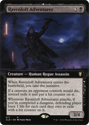 Image for Ravenloft Adventurer (Extended Art) (577) [Commander Legends: Battle for Baldur's Gate]
