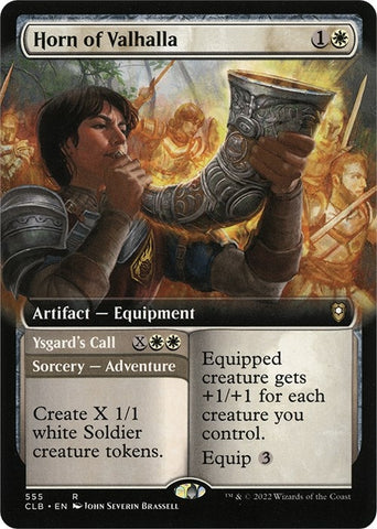 Image for Horn of Valhalla (Extended Art) (555) [Commander Legends: Battle for Baldur's Gate]