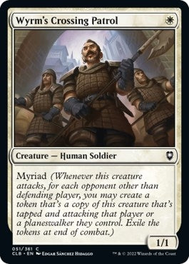 Image for Wyrm's Crossing Patrol (51) [Commander Legends: Battle for Baldur's Gate]
