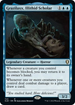 Image for Grazilaxx, Illithid Scholar (723) [Commander Legends: Battle for Baldur's Gate]