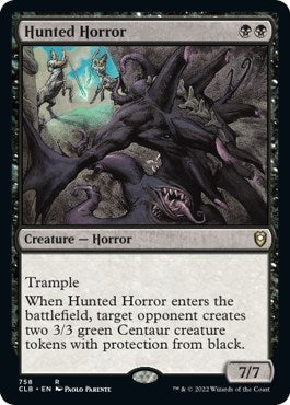 Image for Hunted Horror (758) [Commander Legends: Battle for Baldur's Gate]