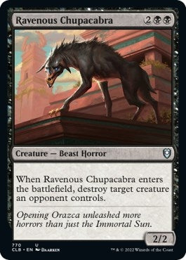 Image for Ravenous Chupacabra (770) [Commander Legends: Battle for Baldur's Gate]