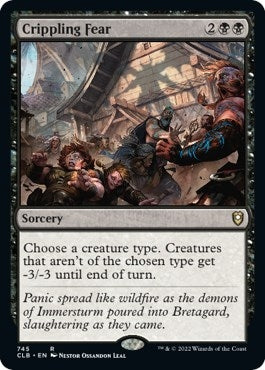 Image for Crippling Fear (745) [Commander Legends: Battle for Baldur's Gate]