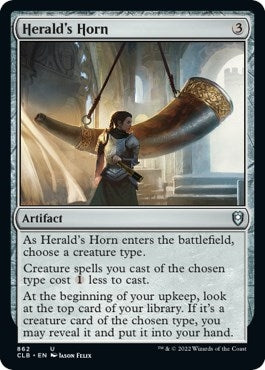 Image for Herald's Horn (862) [Commander Legends: Battle for Baldur's Gate]