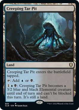 Image for Creeping Tar Pit (888) [Commander Legends: Battle for Baldur's Gate]