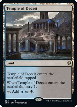 Image for Temple of Deceit (922) [Commander Legends: Battle for Baldur's Gate]