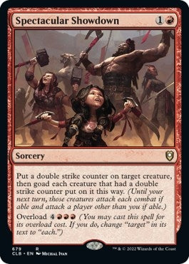 Image for Spectacular Showdown (679) [Commander Legends: Battle for Baldur's Gate]