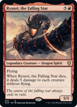 Image for Ryusei, the Falling Star (806) [Commander Legends: Battle for Baldur's Gate]
