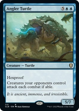 Image for Angler Turtle (713) [Commander Legends: Battle for Baldur's Gate]