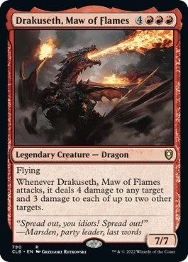 Image for Drakuseth, Maw of Flames (790) [Commander Legends: Battle for Baldur's Gate]