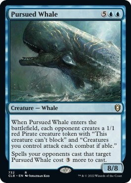 Image for Pursued Whale (732) [Commander Legends: Battle for Baldur's Gate]