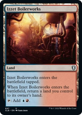 Image for Izzet Boilerworks (897) [Commander Legends: Battle for Baldur's Gate]