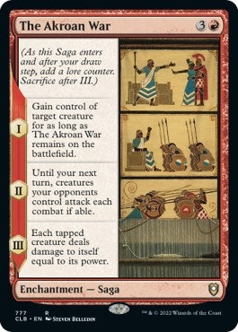 Image for The Akroan War (777) [Commander Legends: Battle for Baldur's Gate]