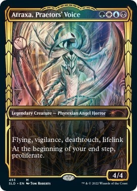 Image for Atraxa, Praetors' Voice (Gilded Foil) (453) [Secret Lair Drop Series]