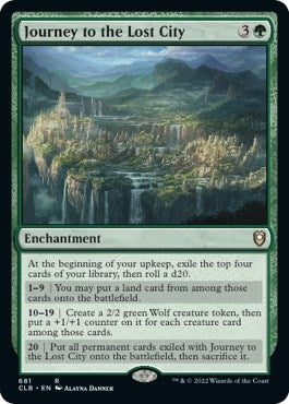 Image for Journey to the Lost City (681) [Commander Legends: Battle for Baldur's Gate]