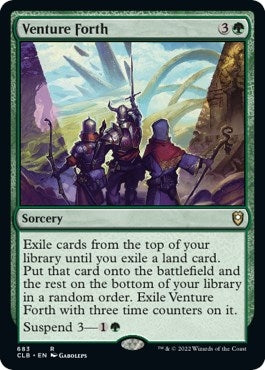 Image for Venture Forth (683) [Commander Legends: Battle for Baldur's Gate]