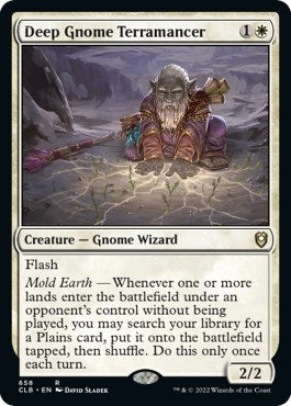 Image for Deep Gnome Terramancer (658) [Commander Legends: Battle for Baldur's Gate]