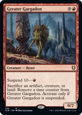 Image for Greater Gargadon (796) [Commander Legends: Battle for Baldur's Gate]