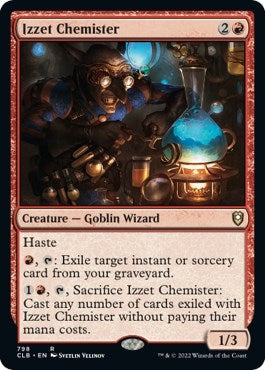 Image for Izzet Chemister (798) [Commander Legends: Battle for Baldur's Gate]