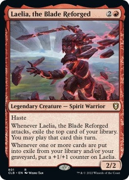 Image for Laelia, the Blade Reforged (801) [Commander Legends: Battle for Baldur's Gate]