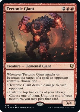 Image for Tectonic Giant (808) [Commander Legends: Battle for Baldur's Gate]