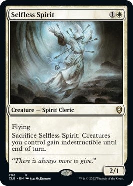 Image for Selfless Spirit (706) [Commander Legends: Battle for Baldur's Gate]