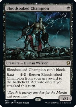 Image for Bloodsoaked Champion (740) [Commander Legends: Battle for Baldur's Gate]