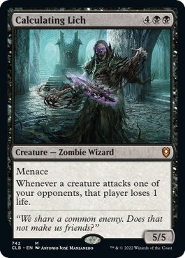 Image for Calculating Lich (742) [Commander Legends: Battle for Baldur's Gate]