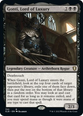 Image for Gonti, Lord of Luxury (753) [Commander Legends: Battle for Baldur's Gate]