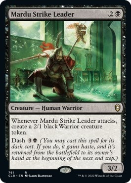 Image for Mardu Strike Leader (761) [Commander Legends: Battle for Baldur's Gate]