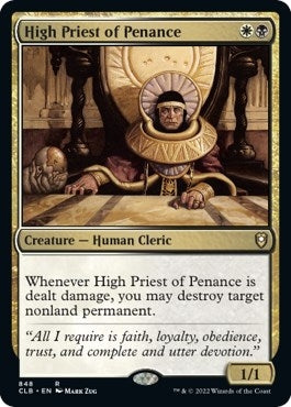 Image for High Priest of Penance (848) [Commander Legends: Battle for Baldur's Gate]