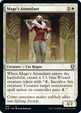 Image for Mage's Attendant (698) [Commander Legends: Battle for Baldur's Gate]