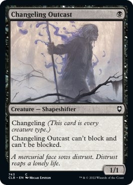 Image for Changeling Outcast (743) [Commander Legends: Battle for Baldur's Gate]