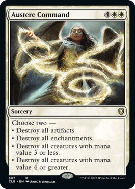 Image for Austere Command (687) [Commander Legends: Battle for Baldur's Gate]