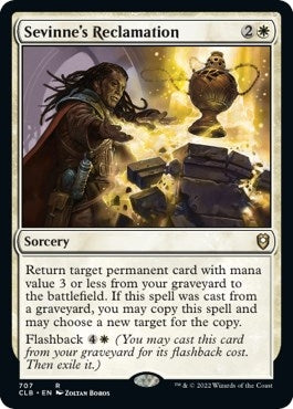 Image for Sevinne's Reclamation (707) [Commander Legends: Battle for Baldur's Gate]