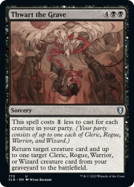 Image for Thwart the Grave (773) [Commander Legends: Battle for Baldur's Gate]