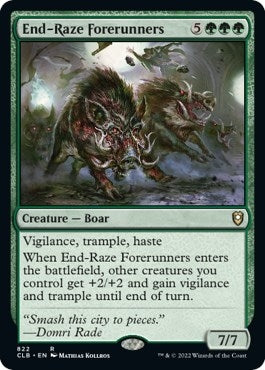 Image for End-Raze Forerunners (822) [Commander Legends: Battle for Baldur's Gate]