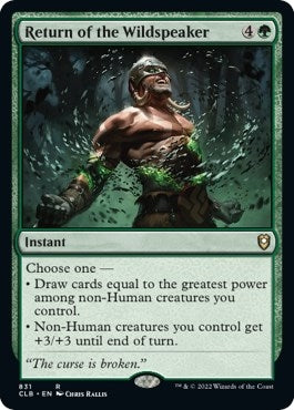 Image for Return of the Wildspeaker (831) [Commander Legends: Battle for Baldur's Gate]