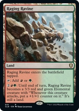 Image for Raging Ravine (910) [Commander Legends: Battle for Baldur's Gate]