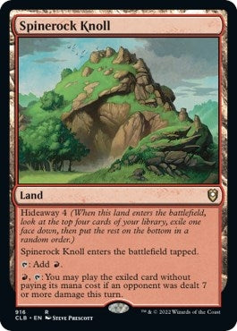 Image for Spinerock Knoll (916) [Commander Legends: Battle for Baldur's Gate]