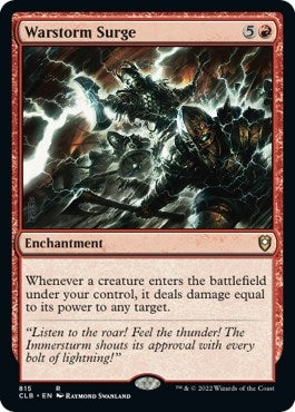 Image for Warstorm Surge (815) [Commander Legends: Battle for Baldur's Gate]
