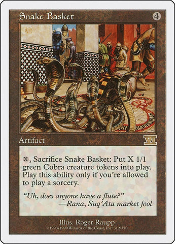 Image for Snake Basket (312) - Magic: The Gathering