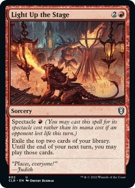 Image for Light Up the Stage (802) [Commander Legends: Battle for Baldur's Gate]