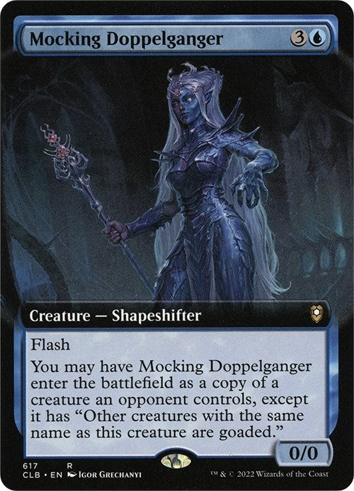 Image for Mocking Doppelganger (Extended Art) (617) [Commander Legends: Battle for Baldur's Gate]