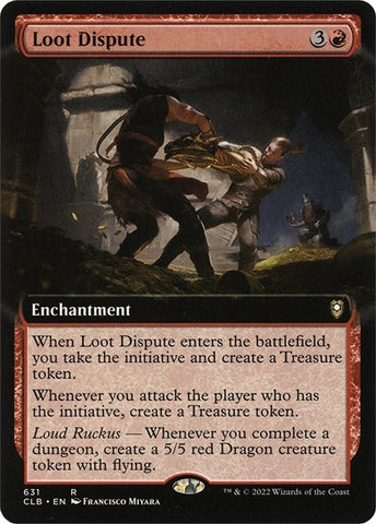 Image for Loot Dispute (Extended Art) (631) [Commander Legends: Battle for Baldur's Gate]