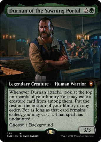 Image for Durnan of the Yawning Portal (Extended Art) (635) [Commander Legends: Battle for Baldur's Gate]