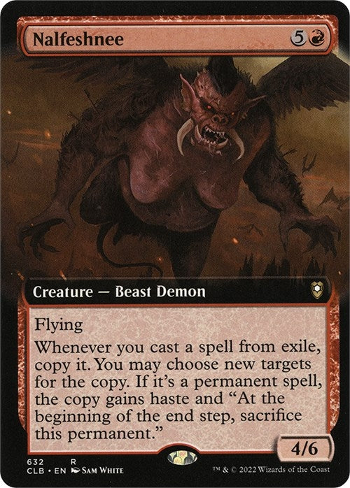 Image for Nalfeshnee (Extended Art) (632) [Commander Legends: Battle for Baldur's Gate]
