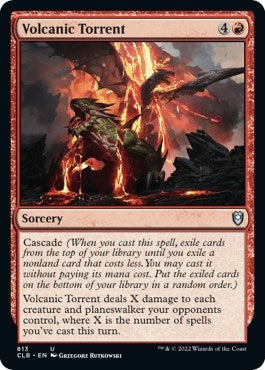 Image for Volcanic Torrent (813) [Commander Legends: Battle for Baldur's Gate]